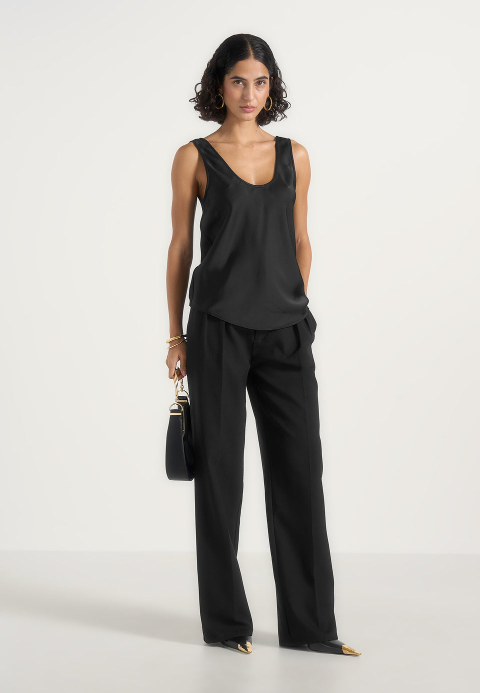 mathilda-satin-scoop-neck-open-back-tank-top-black
