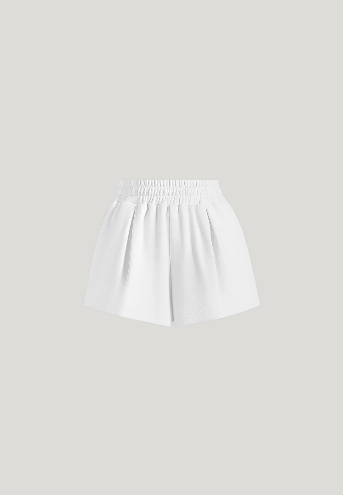 sh002-gathered-waist-cotton-shorts-white