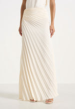 fiona-satin-fan-pleat-maxi-skirt-ivory