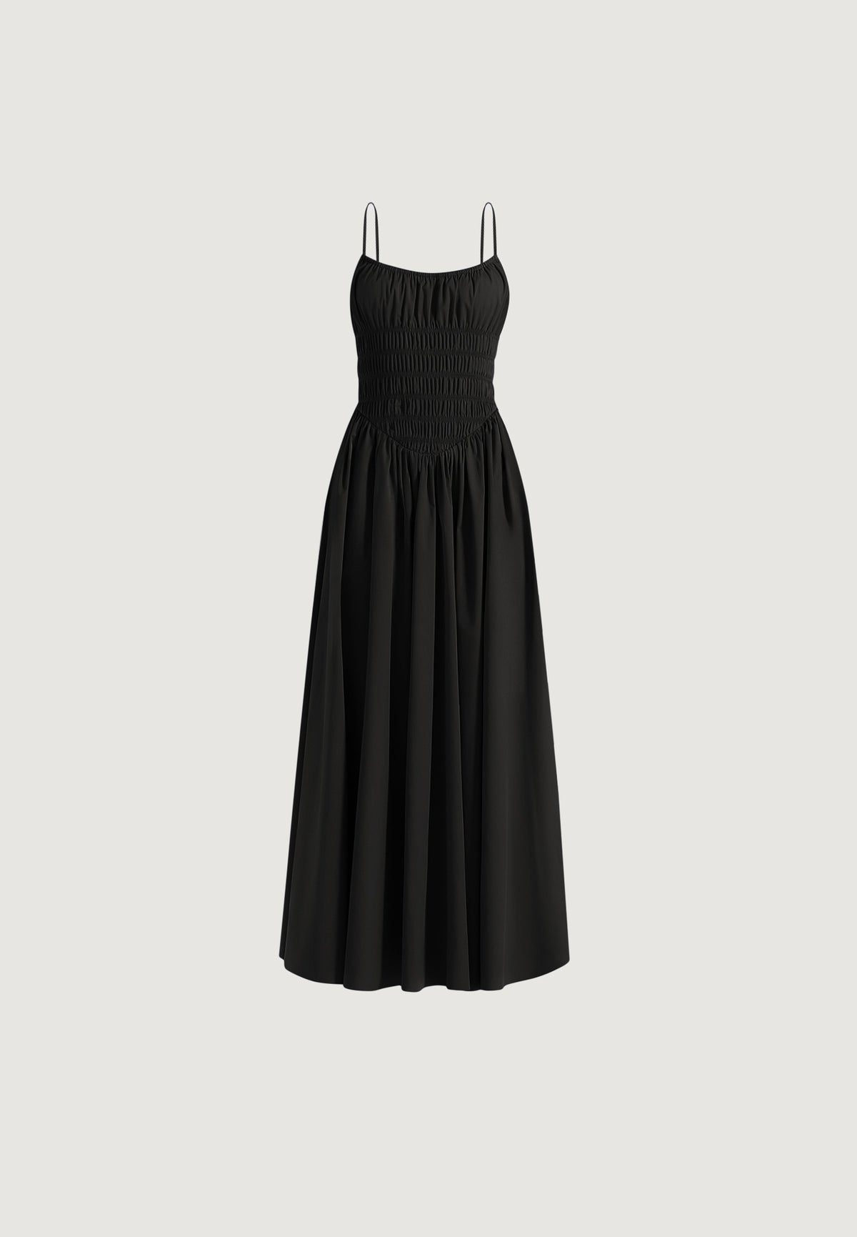 elva-smocked-waist-cotton-maxi-dress-black