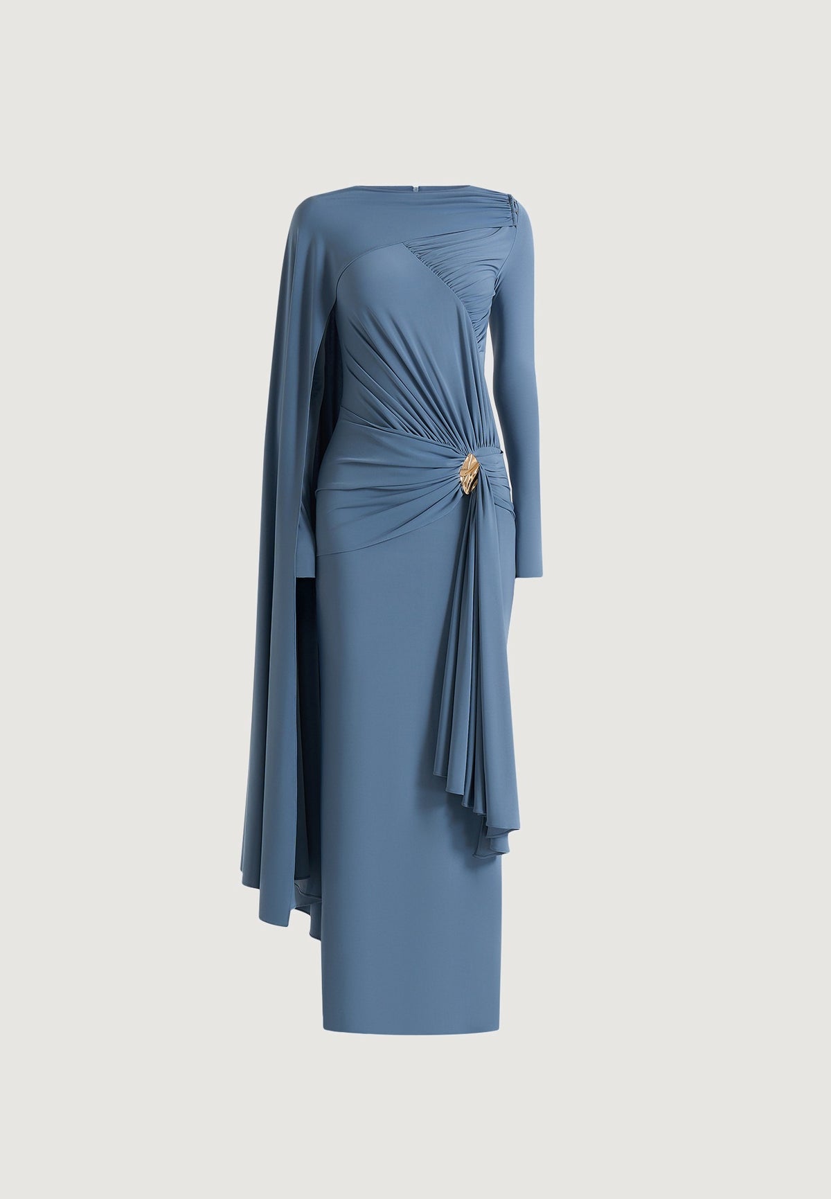 edena-asym-ruched-draped-maxi-dress-blue