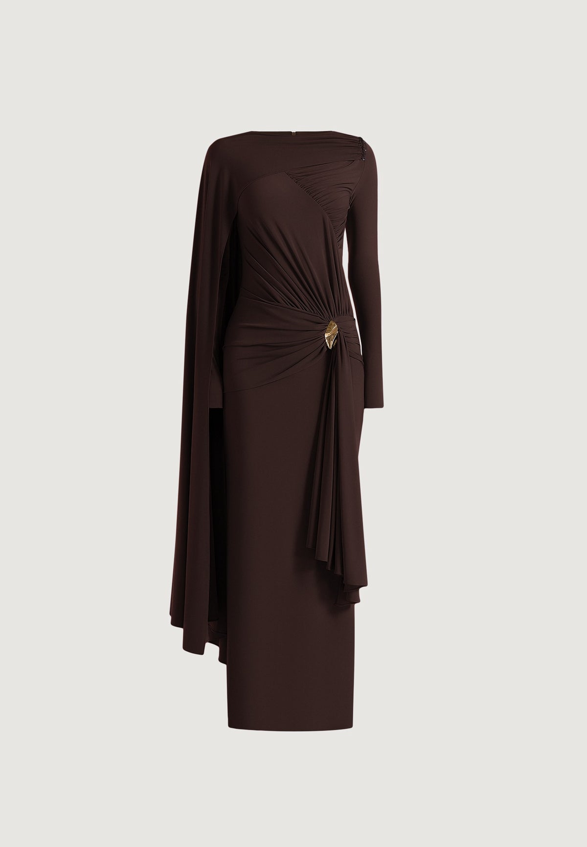 edena-asymmetric-ruched-draped-maxi-dress-brown