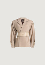 marie-twist-sleeve-tailored-blazer-with-belt-beige