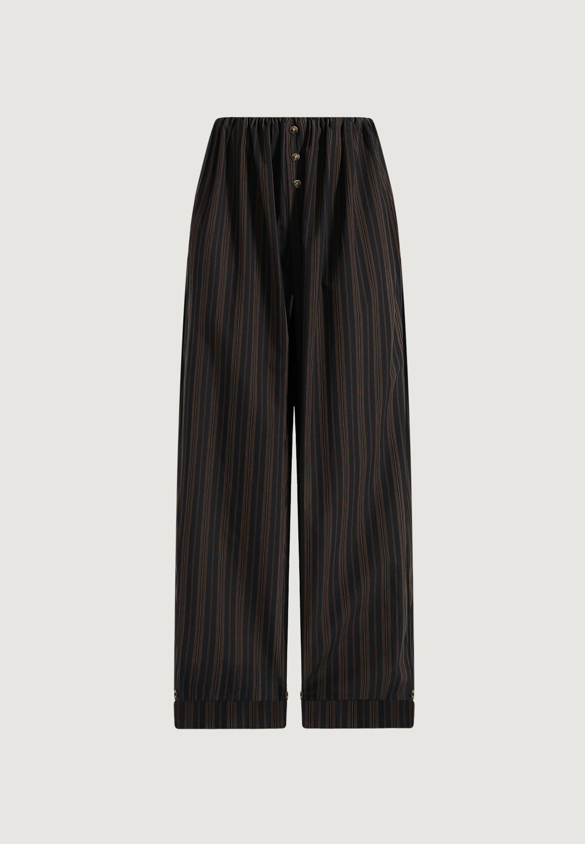 ivanna-elasticated-wide-leg-striped-cotton-trousers-black-brown