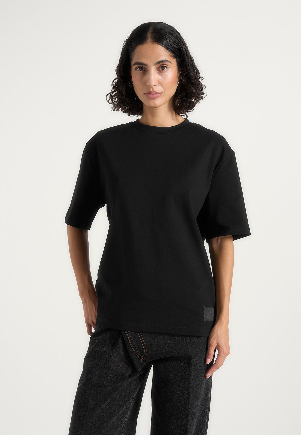 ts007-unisex-relaxed-fit-cotton-t-shirt-black