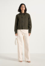 nino-clasp-detail-contrast-stitch-gabardine-jacket-olive