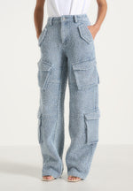 anne-denim-high-waisted-boucle-cargo-pants-mid-blue-1