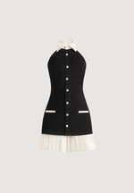 jasmine-halter-pleated-mini-dress-black