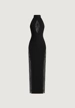 jessica-contour-lace-halter-drape-neck-maxi-dress-black