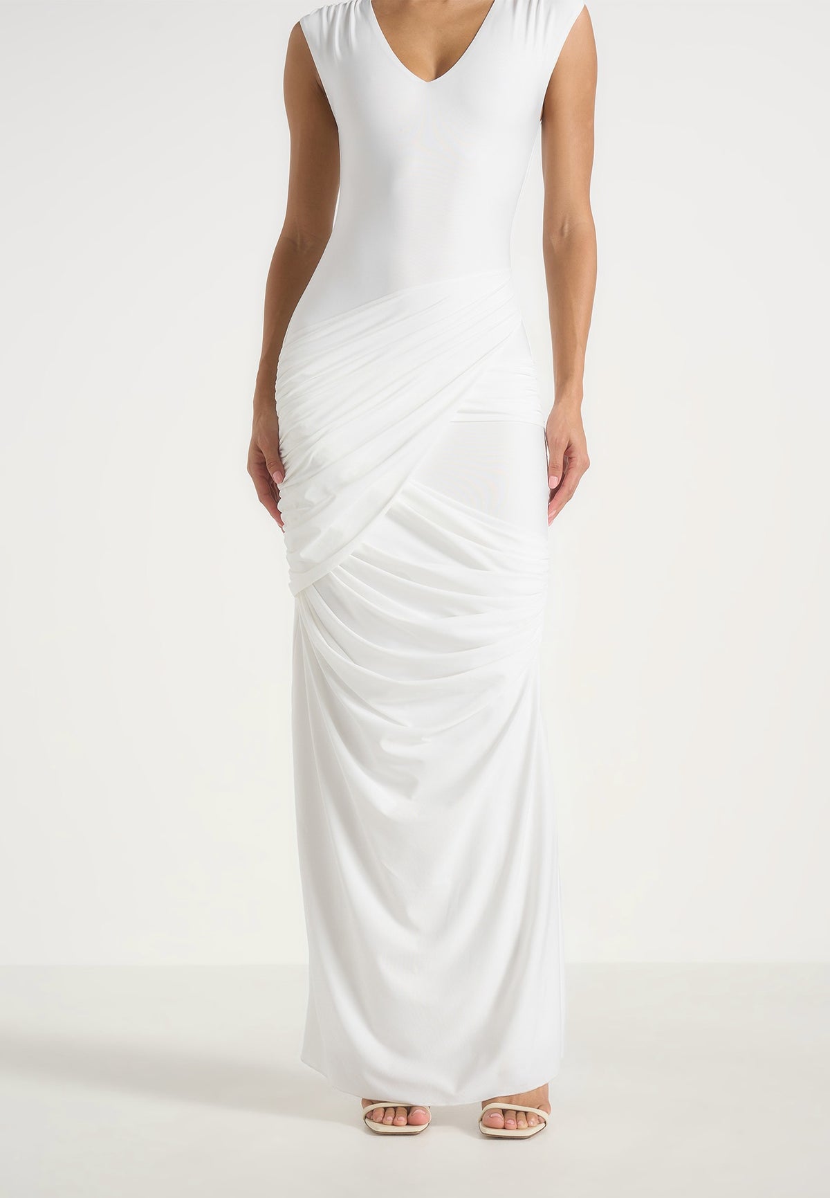 brigitte-v-neck-drape-maxi-dress-white