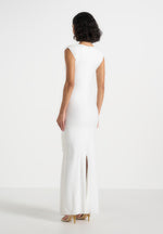 brigitte-v-neck-drape-maxi-dress-white