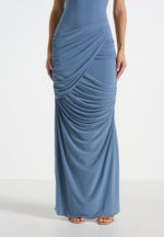 brigitte-v-neck-drape-maxi-dress-blue