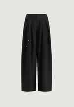 flora-box-pleat-wide-leg-belted-trousers-black