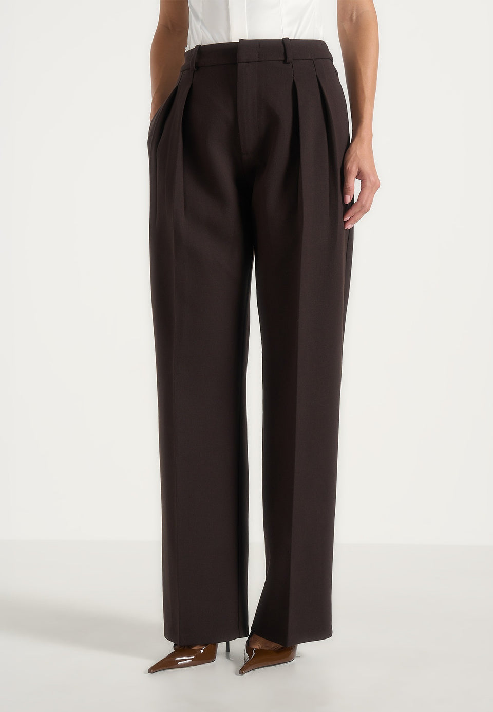 julie-tailored-twin-pleat-trousers-dark-brown