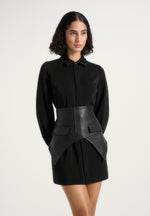 keira-corset-overlay-shirt-mini-dress-black