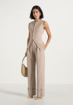 darlene-turn-up-detail-tailored-twin-pleat-trousers-beige