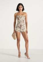 samia-tapestry-mini-shorts-beige