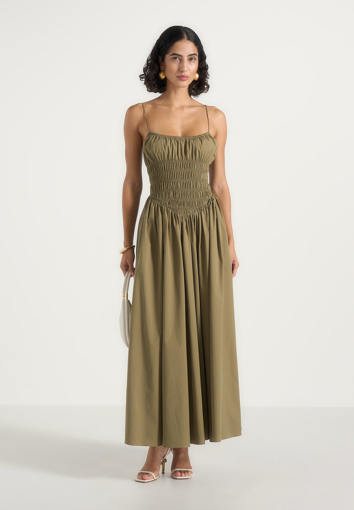 elva-smocked-waist-cotton-maxi-dress-khaki