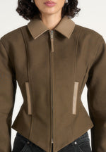 sky-hourglass-gabardine-jacket-khaki