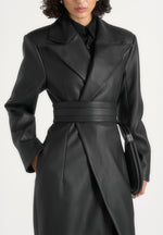 esma-leather-asymmetric-coat-with-cinch-belt-black