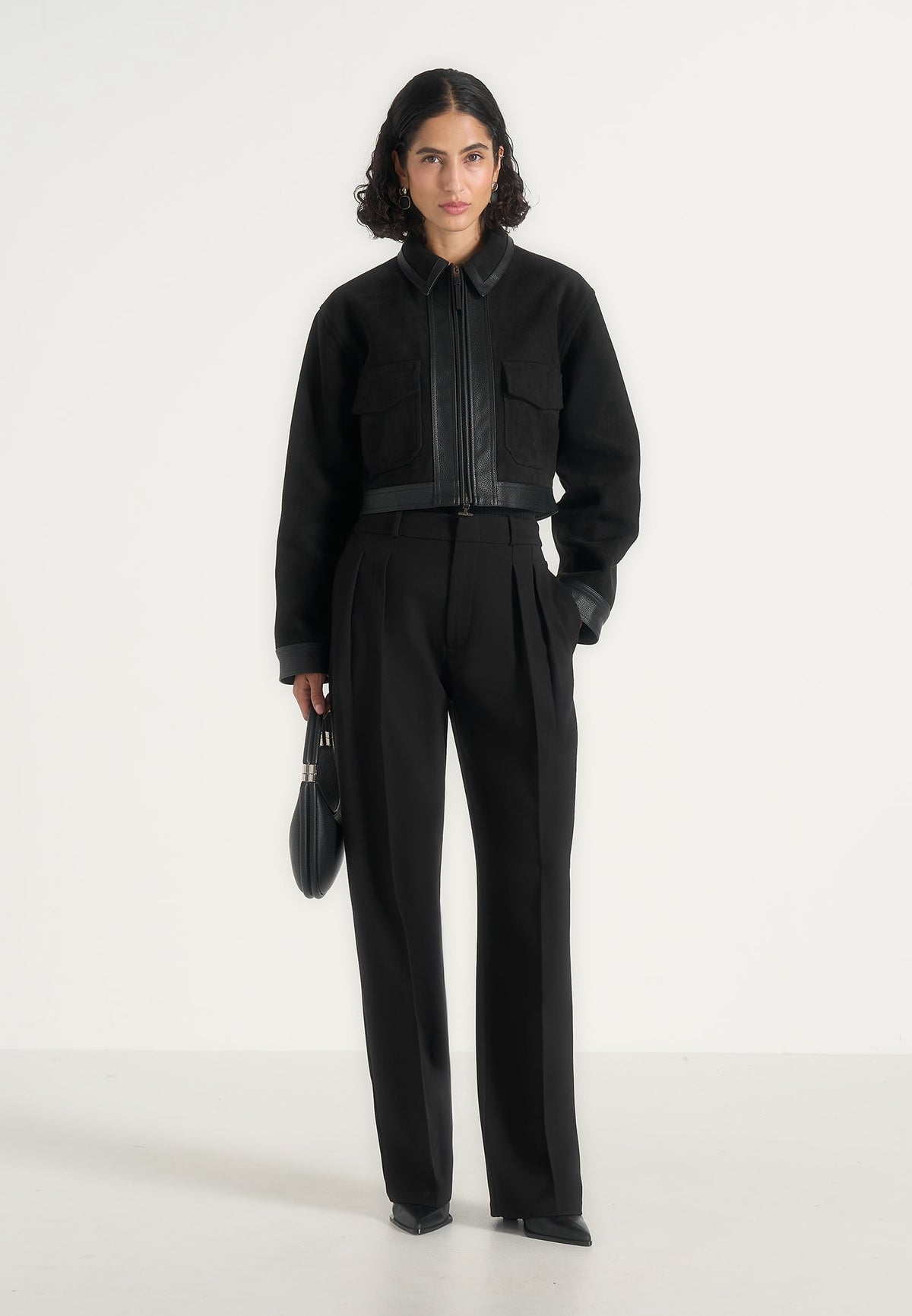 denise-suede-and-pebbled-leather-jacket-black