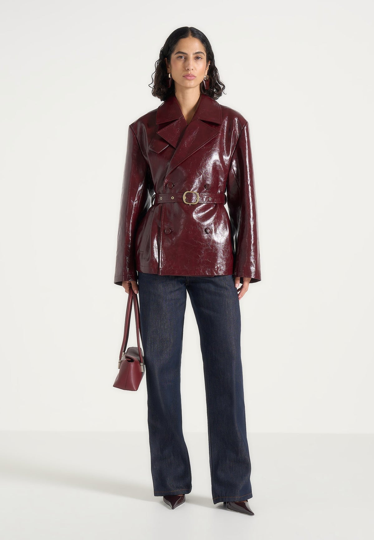 whitney-patent-belted-trench-jacket-wine-red