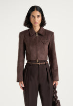 adina-suede-cropped-jacket-brown