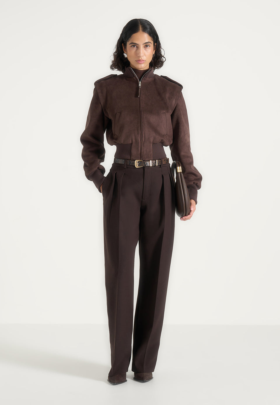 delfina-suede-layered-shoulder-cropped-bomber-jacket-brown
