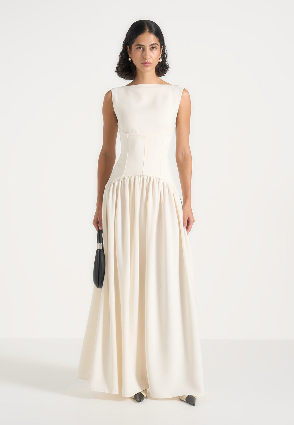 paige-boat-neck-corset-dress-cream