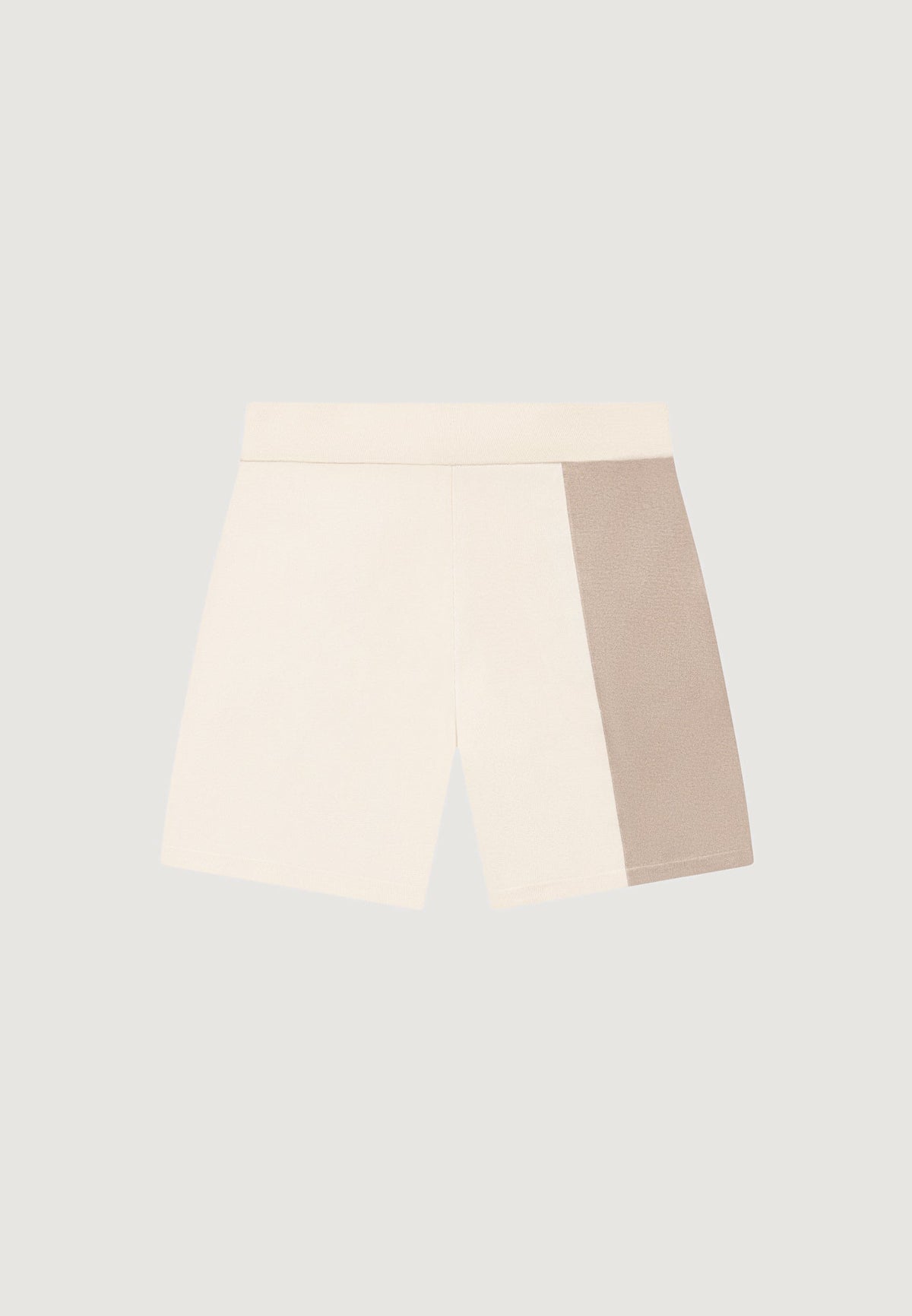 colour-block-knit-shorts-black-beige