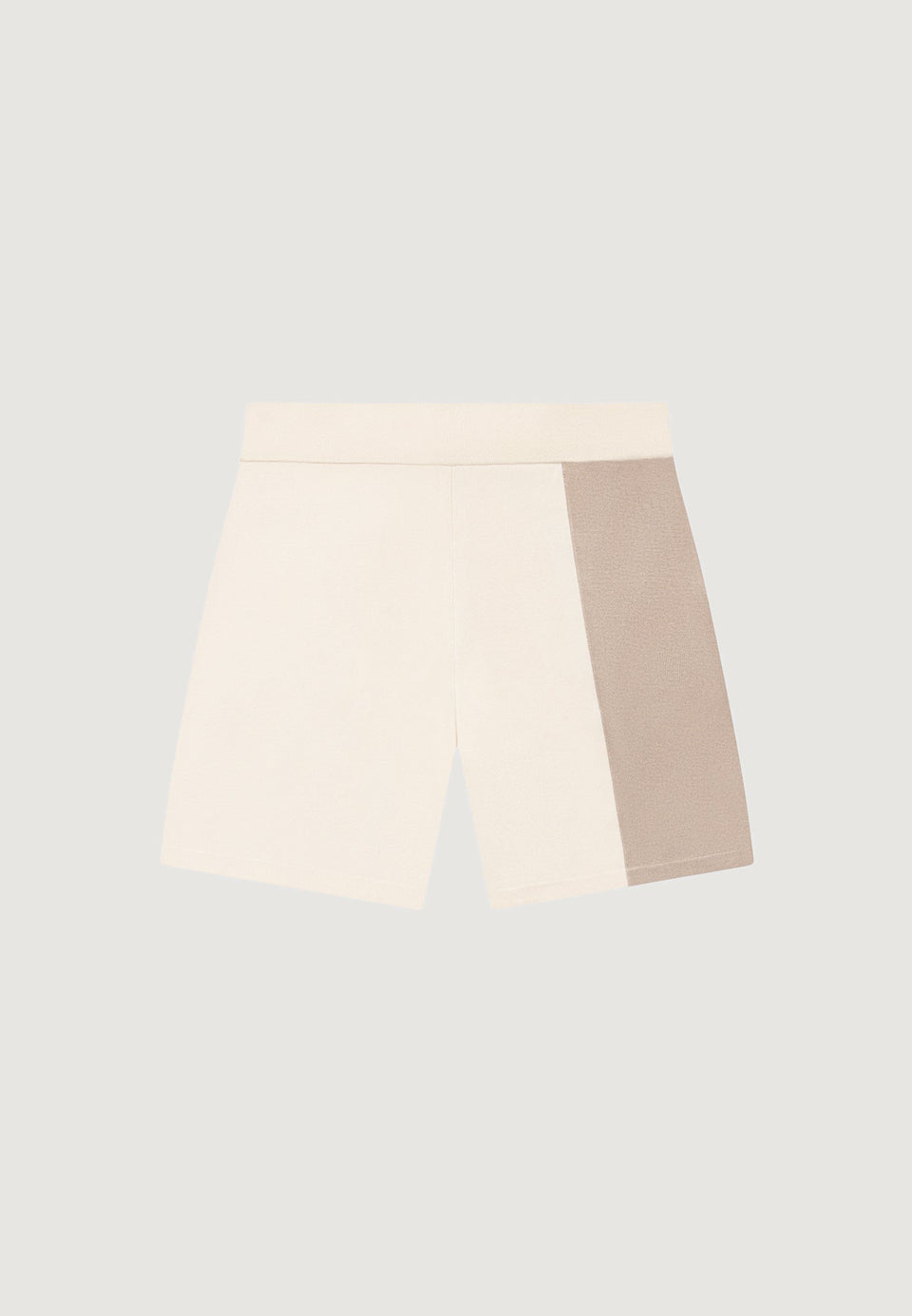 colour-block-knit-shorts-black-beige