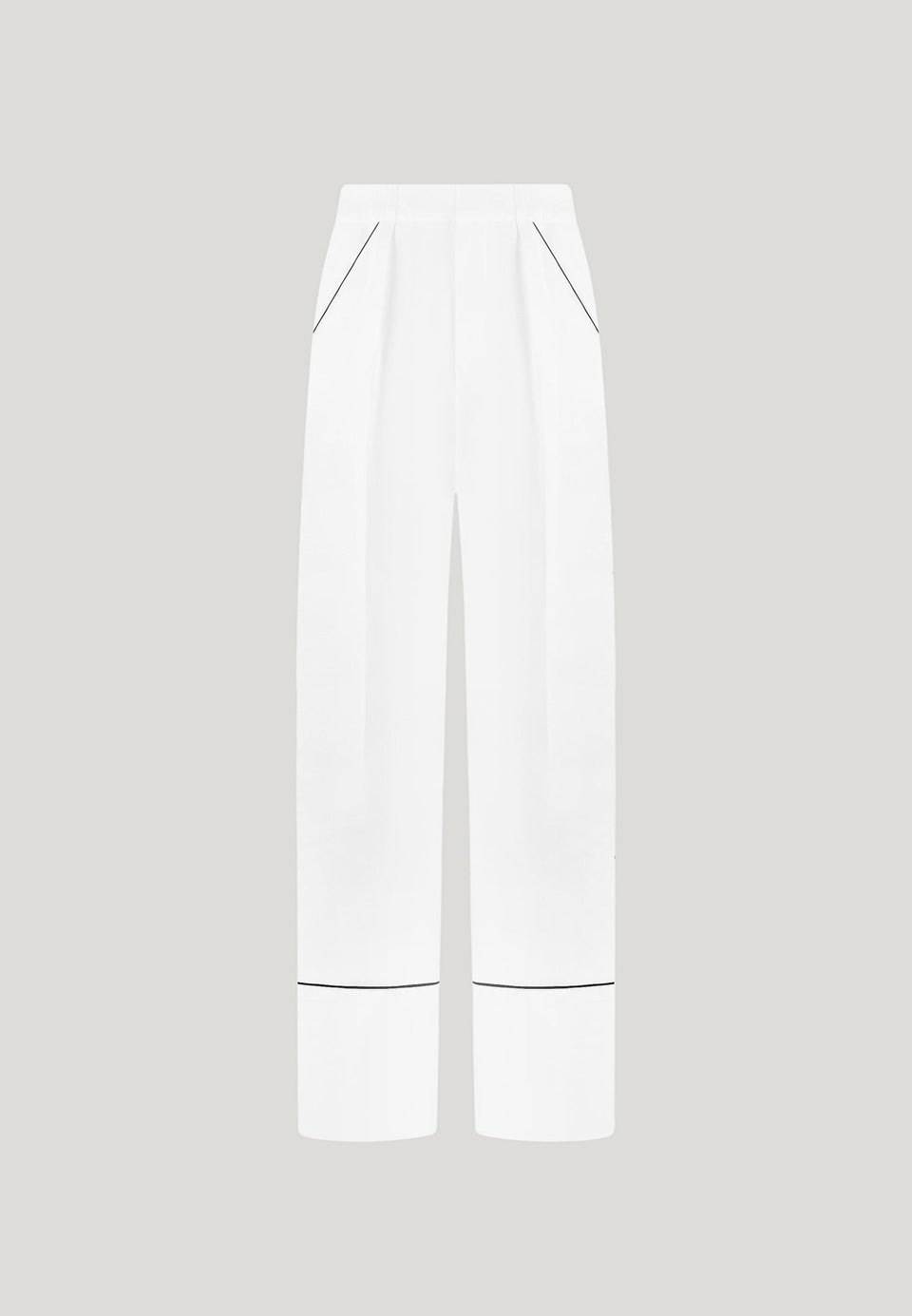 mina-contrast-piped-pleated-trousers-white-black