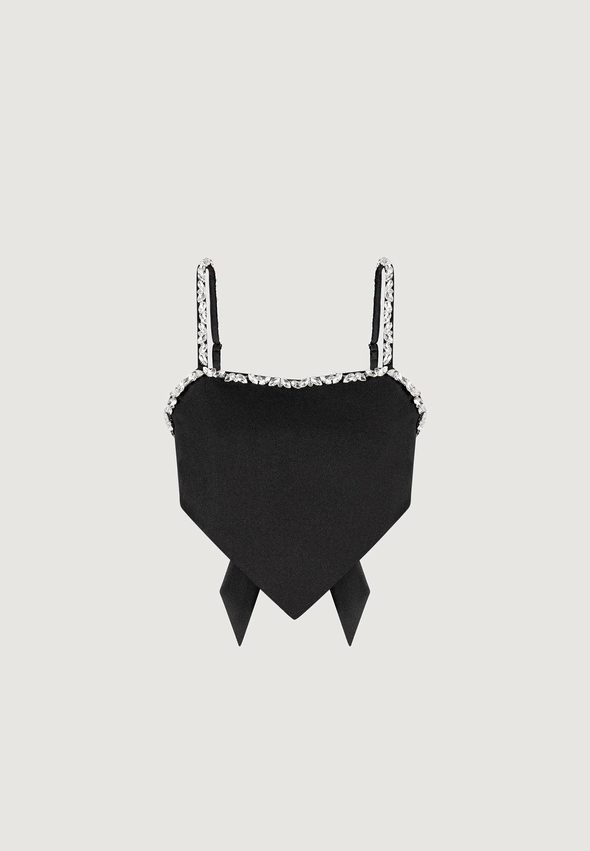 eloise-embellished-strap-handkerchief-top-black
