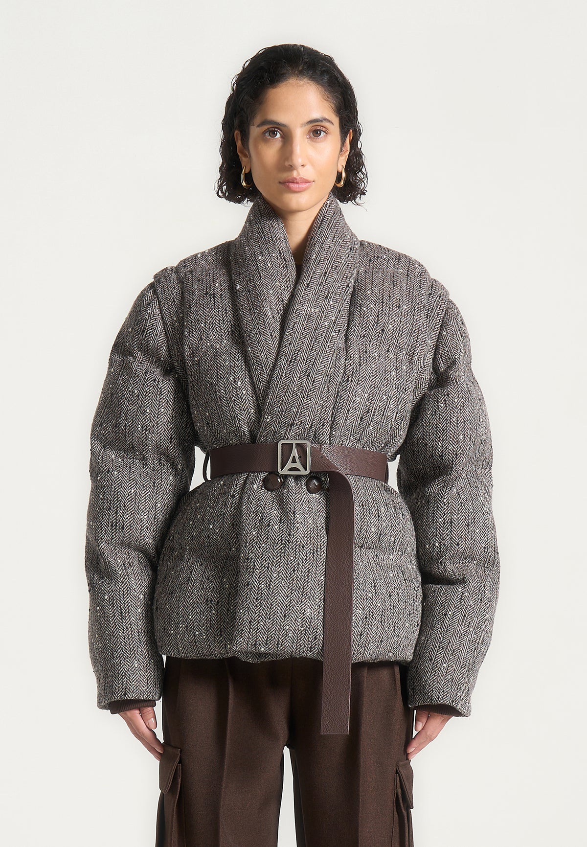 inez-herringbone-wool-wrap-belted-puffer-jacket-brown