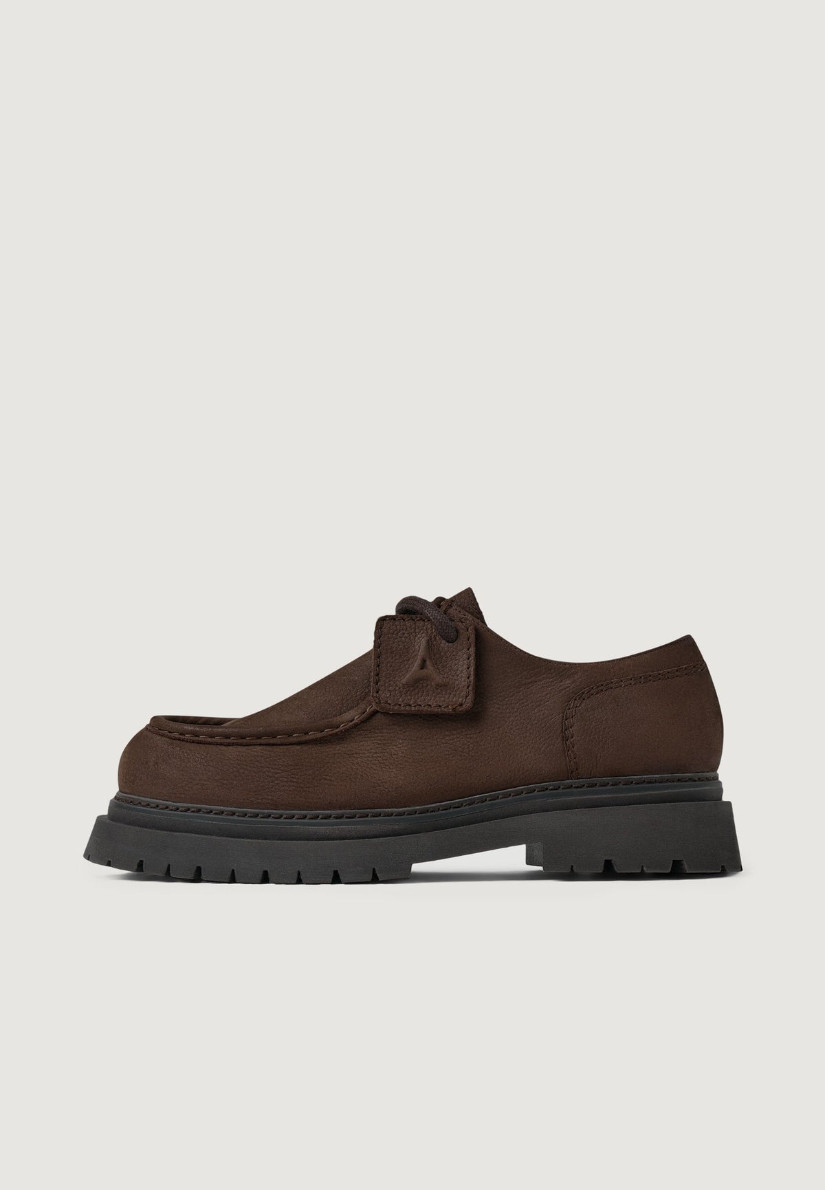 L’Atelier - Nubuck Lace-up Shoe - Brown