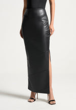 daisy-leather-midaxi-skirt-black