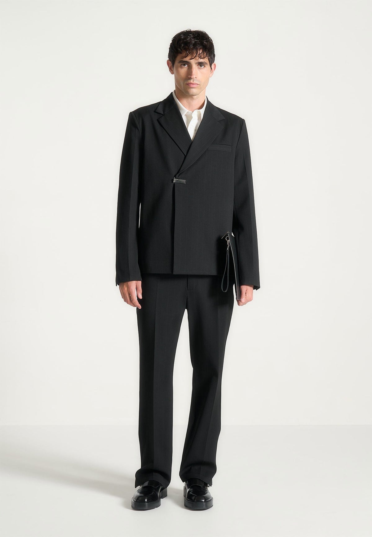 Tom - Slim Fit Tailored Stretch Dress Shirt - White
