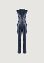 annette-wax-coated-denim-jumpsuit-indigo
