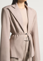 wide-shoulder-tailored-blazer-with-twin-belt-beige